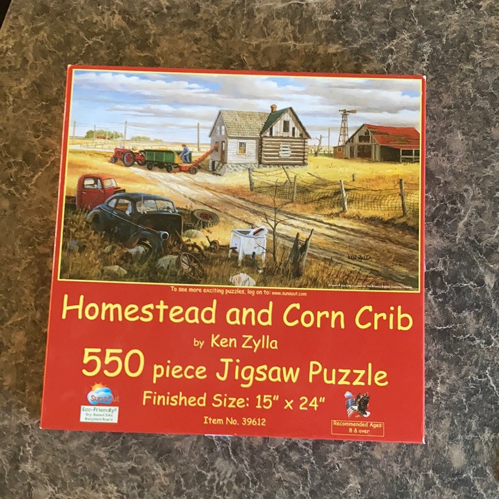 550 pieces Sunsout puzzle